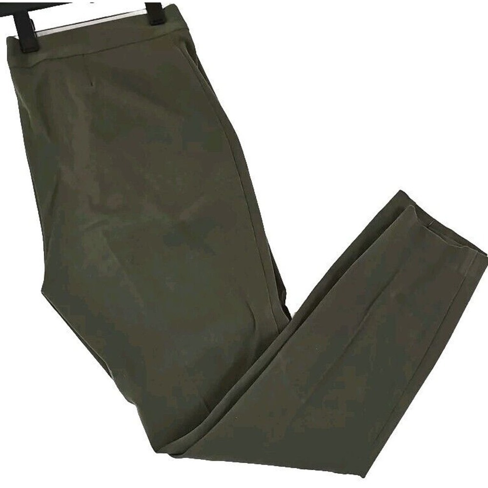 Metaphor ~Womam Size 10~ Olive Green Skinny Dress Pants Stretch.
